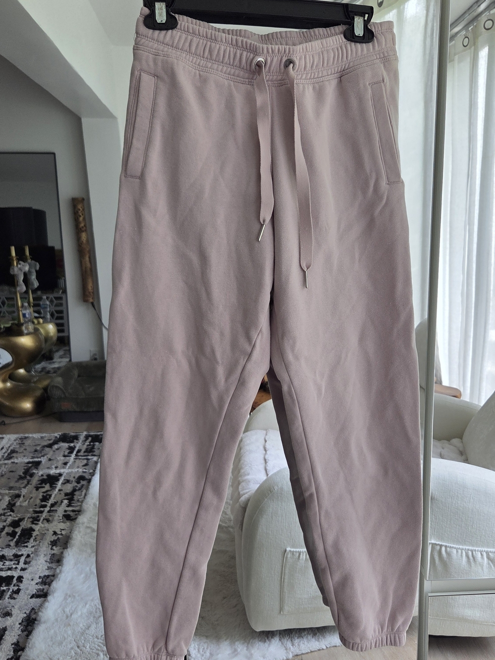 Calvin Klein Dusty Pink Drawstring Sweatpants
